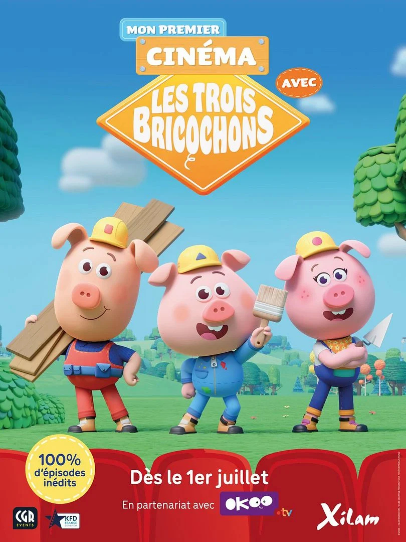 Mon premier cin&eacute;ma avec Les trois Bricochons