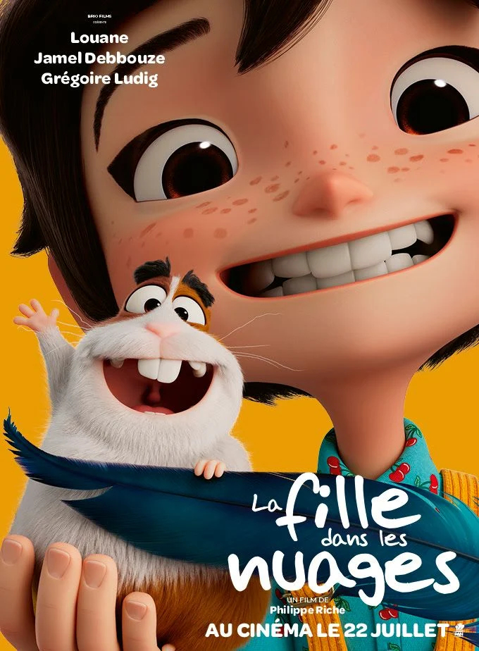 La fille dans les nuages