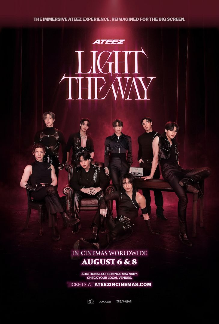 Ateez : Light the way in cinemas