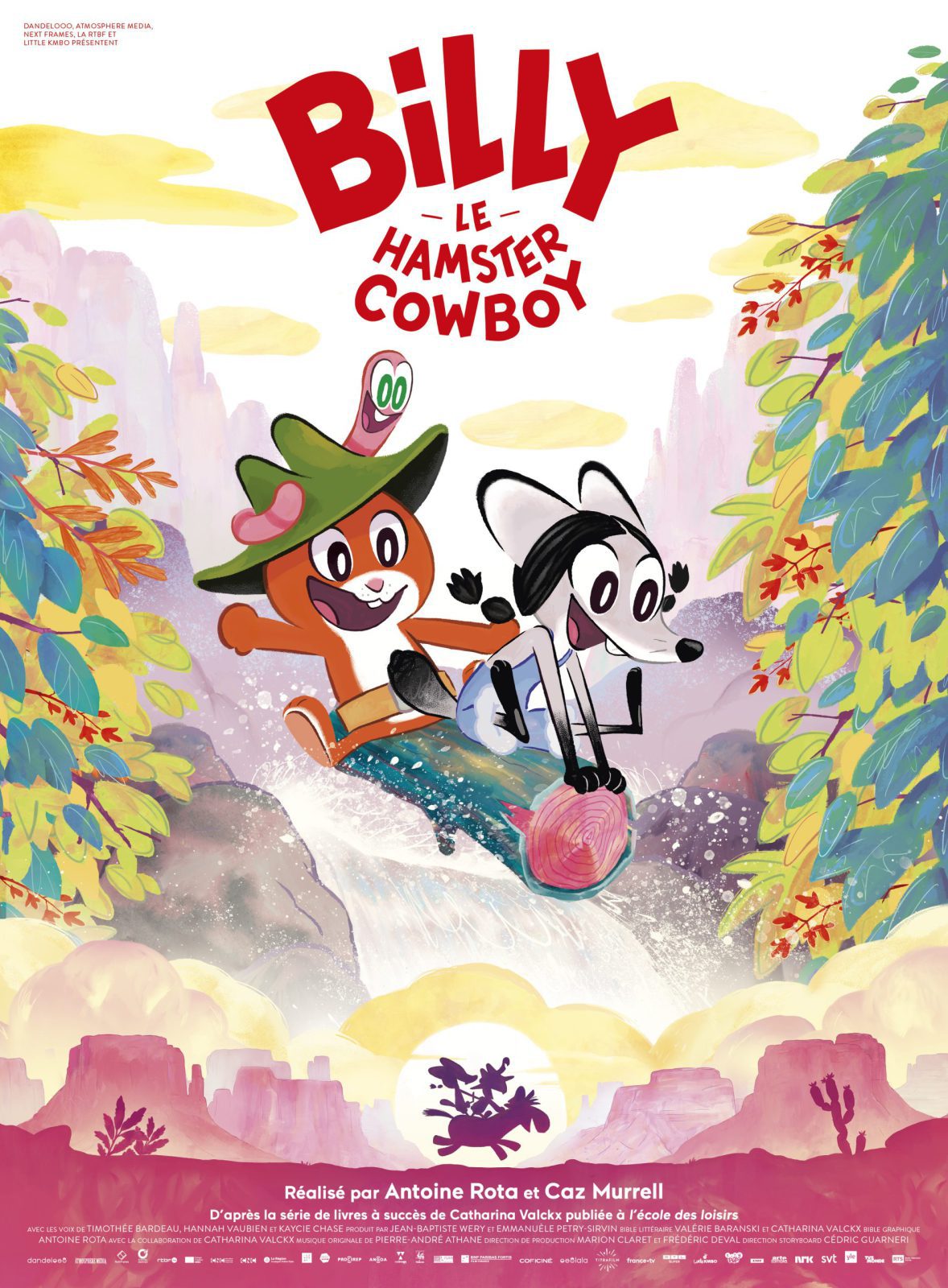 affiche Billy le hamster cowboy
