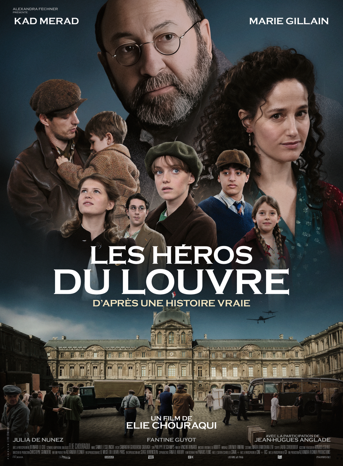 Les h&eacute;ros du Louvre