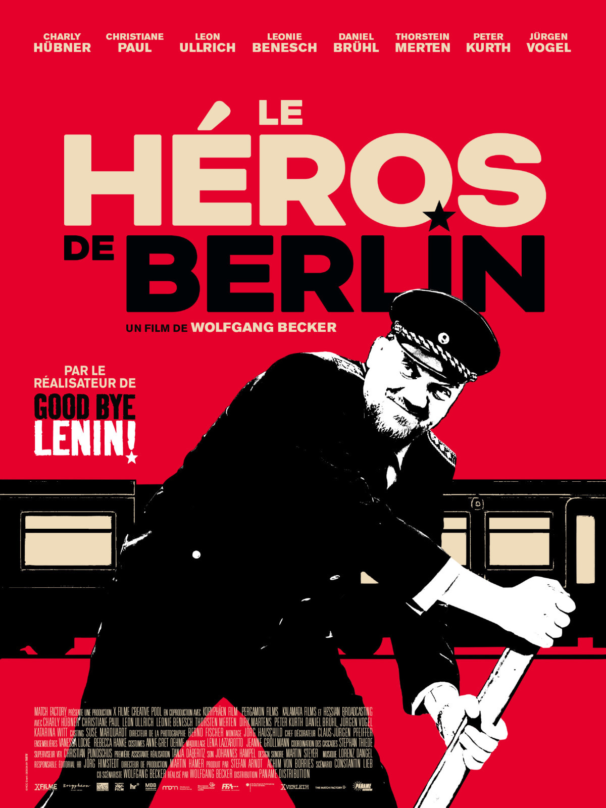 affiche Le h&eacute;ros de Berlin