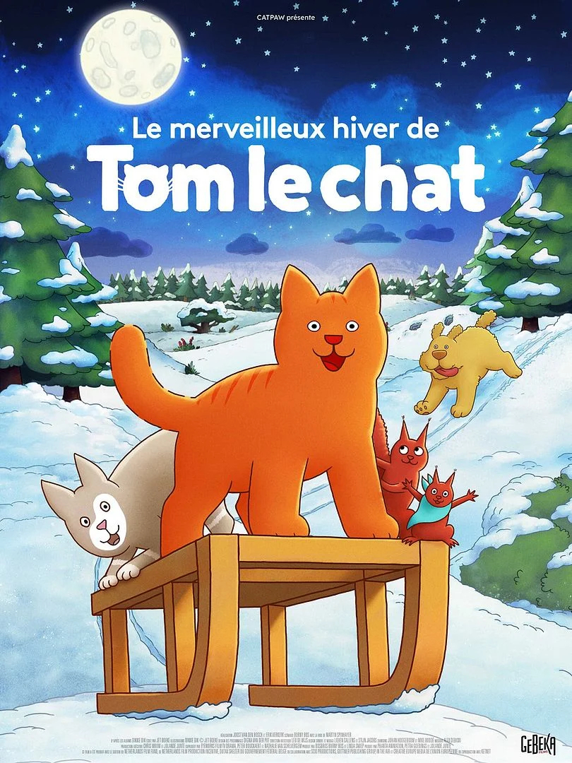 Le merveilleux hiver de Tom le chat