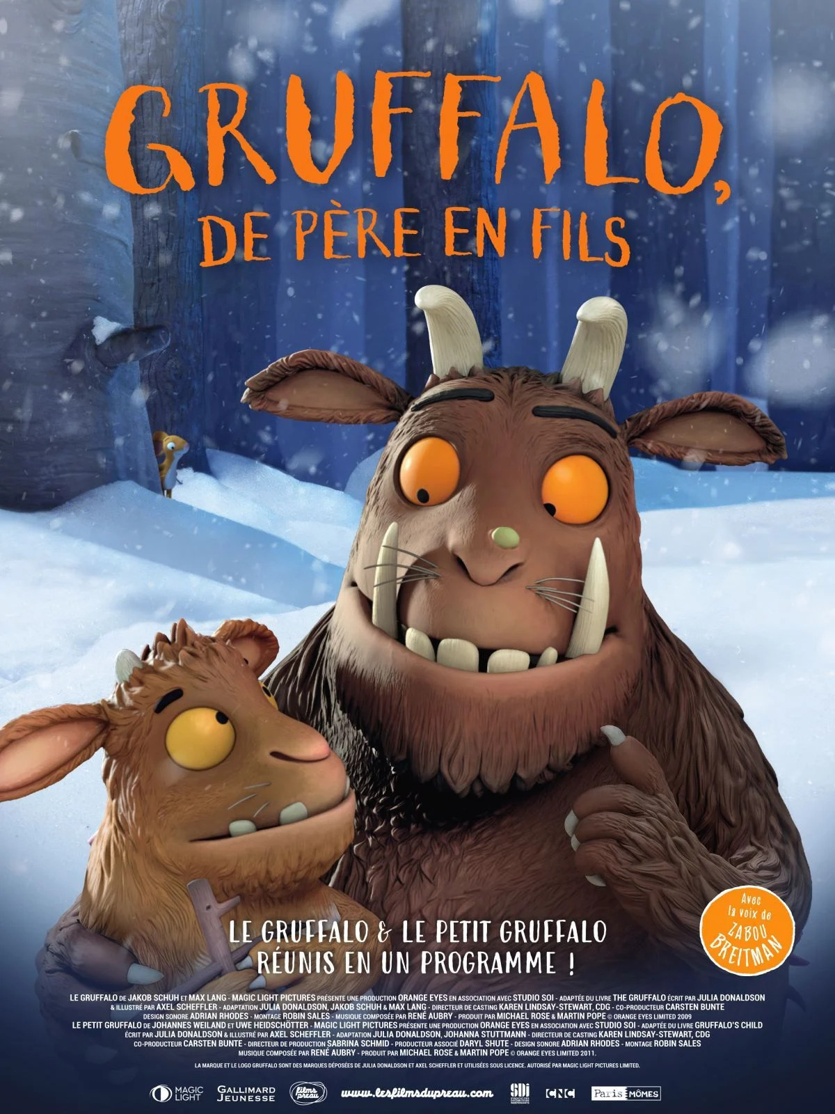 Gruffalo, de p&egrave;re en fils