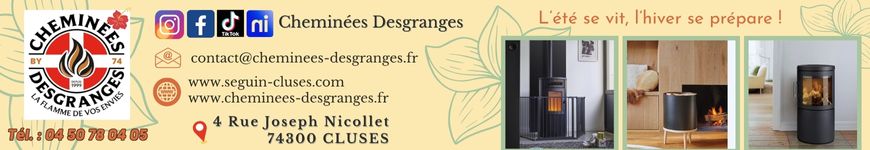 Publicité - Cheminées Desgranges David