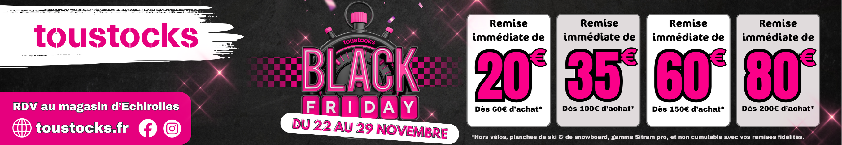 Publicité - TOUSTOCK