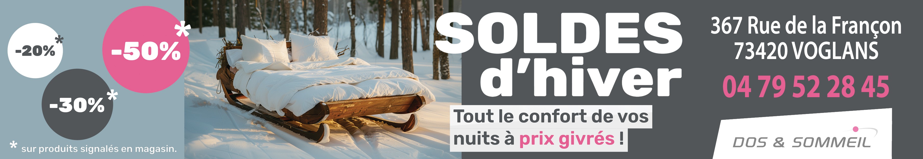 Publicité - Dos & Sommeil